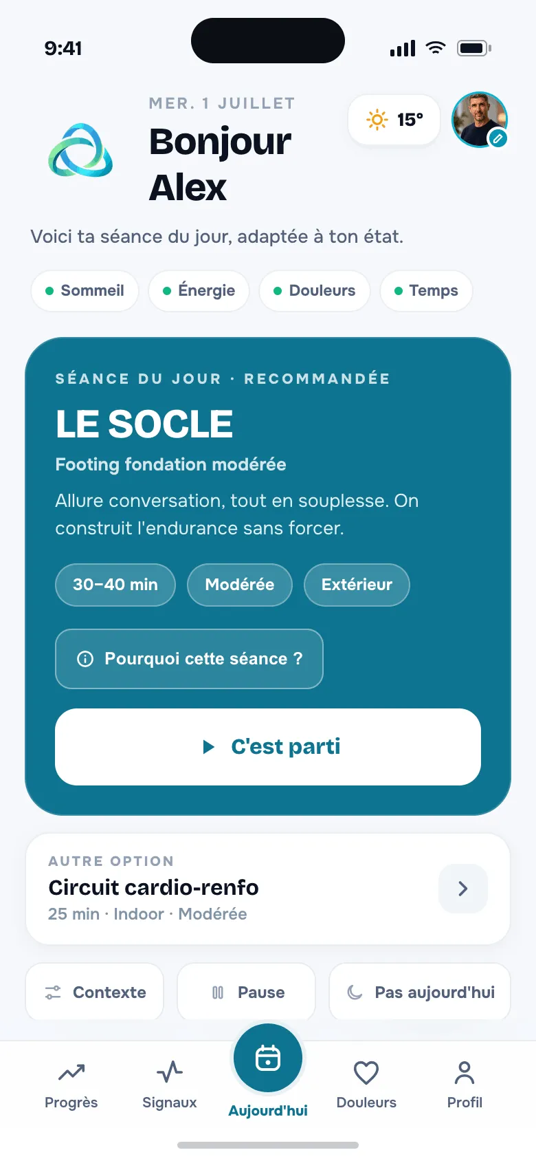 Écran Aujourd'hui, décision du jour